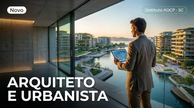 Capa: ARQUITETO E URBANISTA