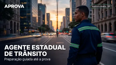 Capa: AGENTE ESTADUAL DE TRÂNSITO