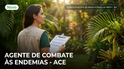 Capa: AGENTE DE COMBATE ÀS ENDEMIAS - ACE