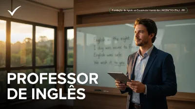 Capa: PROFESSOR DE INGLÊS