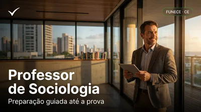 Capa: Professor de Sociologia