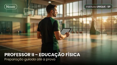 Capa: PROFESSOR II – EDUCAÇÃO FÍSICA