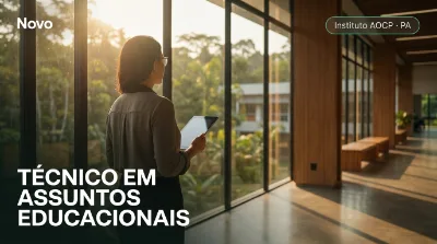 Capa: TÉCNICO EM ASSUNTOS EDUCACIONAIS
