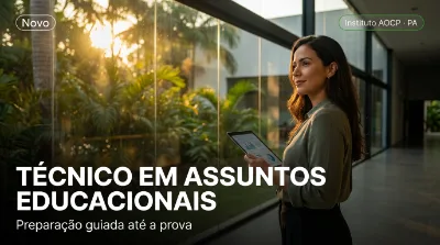 Capa: TÉCNICO EM ASSUNTOS EDUCACIONAIS