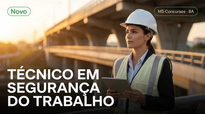 Capa: TÉCNICO EM SEGURANÇA DO TRABALHO