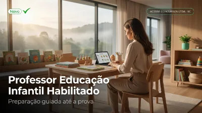 Capa: Professor Educação Infantil Habilitado