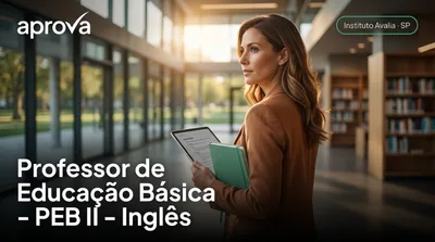 Capa: Professor de Educação Básica - PEB II - Inglês