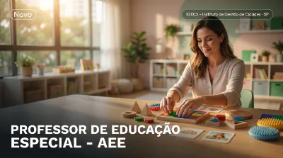 Capa: PROFESSOR DE EDUCAÇÃO ESPECIAL - AEE