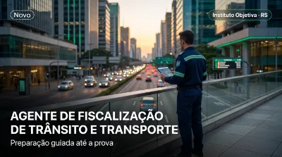 Capa: AGENTE DE FISCALIZAÇÃO DE TRÂNSITO E TRANSPORTE