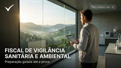 Capa: FISCAL DE VIGILÂNCIA SANITÁRIA E AMBIENTAL
