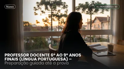 Capa: PROFESSOR DOCENTE 6º AO 9º ANOS FINAIS (LÍNGUA PORTUGUESA) – TEMPORÁRIO