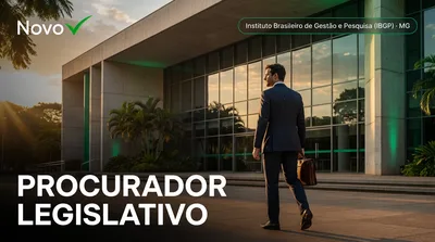 Capa: PROCURADOR LEGISLATIVO