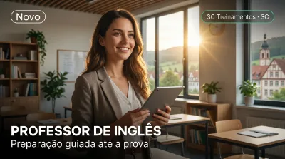Capa: PROFESSOR DE INGLÊS