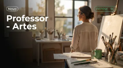 Capa: Professor - Artes