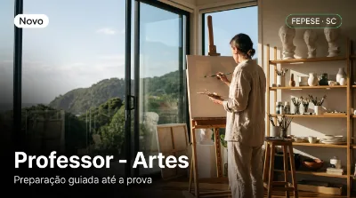 Capa: Professor - Artes