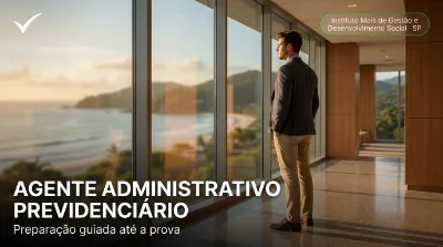Capa: AGENTE ADMINISTRATIVO PREVIDENCIÁRIO