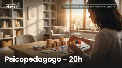 Capa: Psicopedagogo – 20h