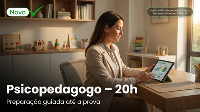 Capa: Psicopedagogo – 20h