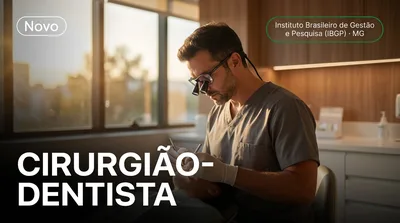 Capa: CIRURGIÃO-DENTISTA