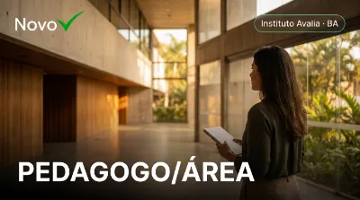 Capa: PEDAGOGO/ÁREA