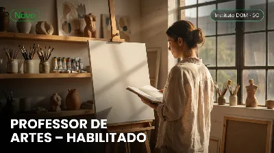 Capa: PROFESSOR DE ARTES – HABILITADO