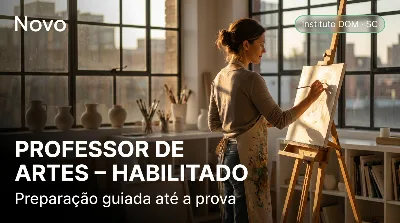Capa: PROFESSOR DE ARTES – HABILITADO