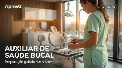 Capa: AUXILIAR DE SAÚDE BUCAL