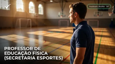 Capa: PROFESSOR DE EDUCAÇÃO FÍSICA (SECRETARIA ESPORTES)
