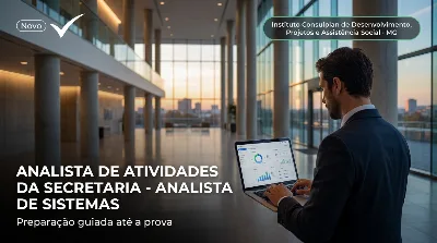 Capa: ANALISTA DE ATIVIDADES DA SECRETARIA - ANALISTA DE SISTEMAS
