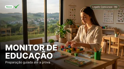 Capa: MONITOR DE EDUCAÇÃO