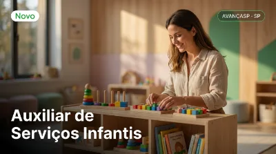 Capa: Auxiliar de Serviços Infantis