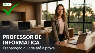 Capa: PROFESSOR DE INFORMÁTICA