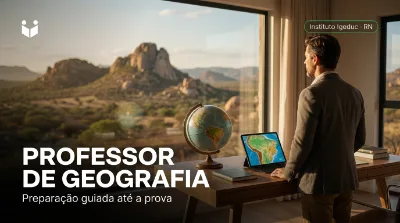 Capa: PROFESSOR DE GEOGRAFIA