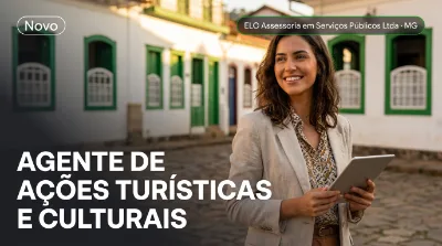 Capa: AGENTE DE AÇÕES TURÍSTICAS E CULTURAIS