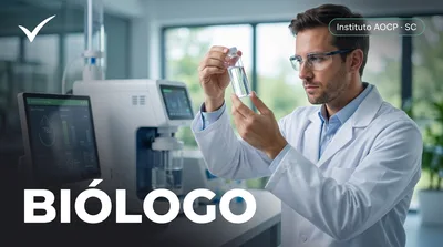 Capa: BIÓLOGO