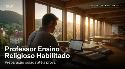 Capa: Professor Ensino Religioso Habilitado