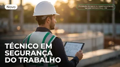 Capa: TÉCNICO EM SEGURANÇA DO TRABALHO