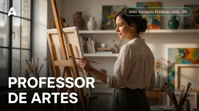 Capa: PROFESSOR DE ARTES
