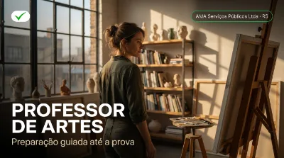 Capa: PROFESSOR DE ARTES