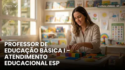 Capa: PROFESSOR DE EDUCAÇÃO BÁSICA I – ATENDIMENTO EDUCACIONAL ESPECIALIZADO
