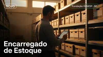 Capa: Encarregado de Estoque