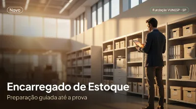 Capa: Encarregado de Estoque