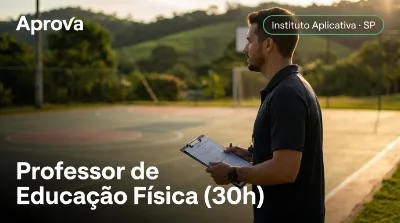 Capa: Professor de Educação Física (30h)