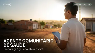 Capa: AGENTE COMUNITÁRIO DE SAÚDE