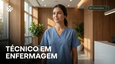 Capa: TÉCNICO EM ENFERMAGEM
