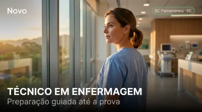Capa: TÉCNICO EM ENFERMAGEM