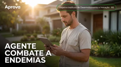 Capa: AGENTE COMBATE A ENDEMIAS