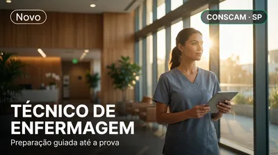 Capa: TÉCNICO DE ENFERMAGEM