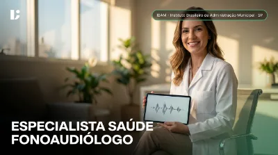 Capa: ESPECIALISTA SAÚDE FONOAUDIÓLOGO