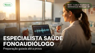 Capa: ESPECIALISTA SAÚDE FONOAUDIÓLOGO
